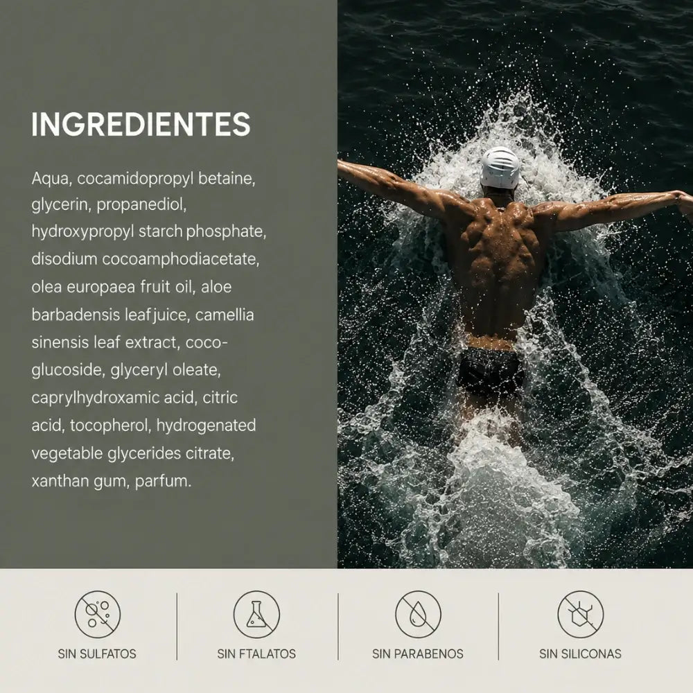Champú de uso diario para deportistas | Scalp Pure Shampoo