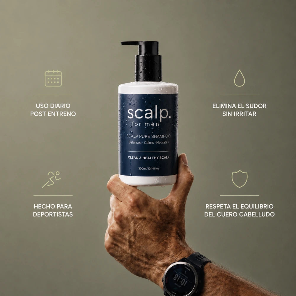 Champú de uso diario para deportistas | Scalp Pure Shampoo